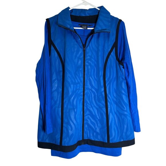 Ralph Lauren Sport Other - Ralph Lauren Sport Blue Men's 2-Piece Set XL - Long Sleeve Shirt & Vest Lined Zi